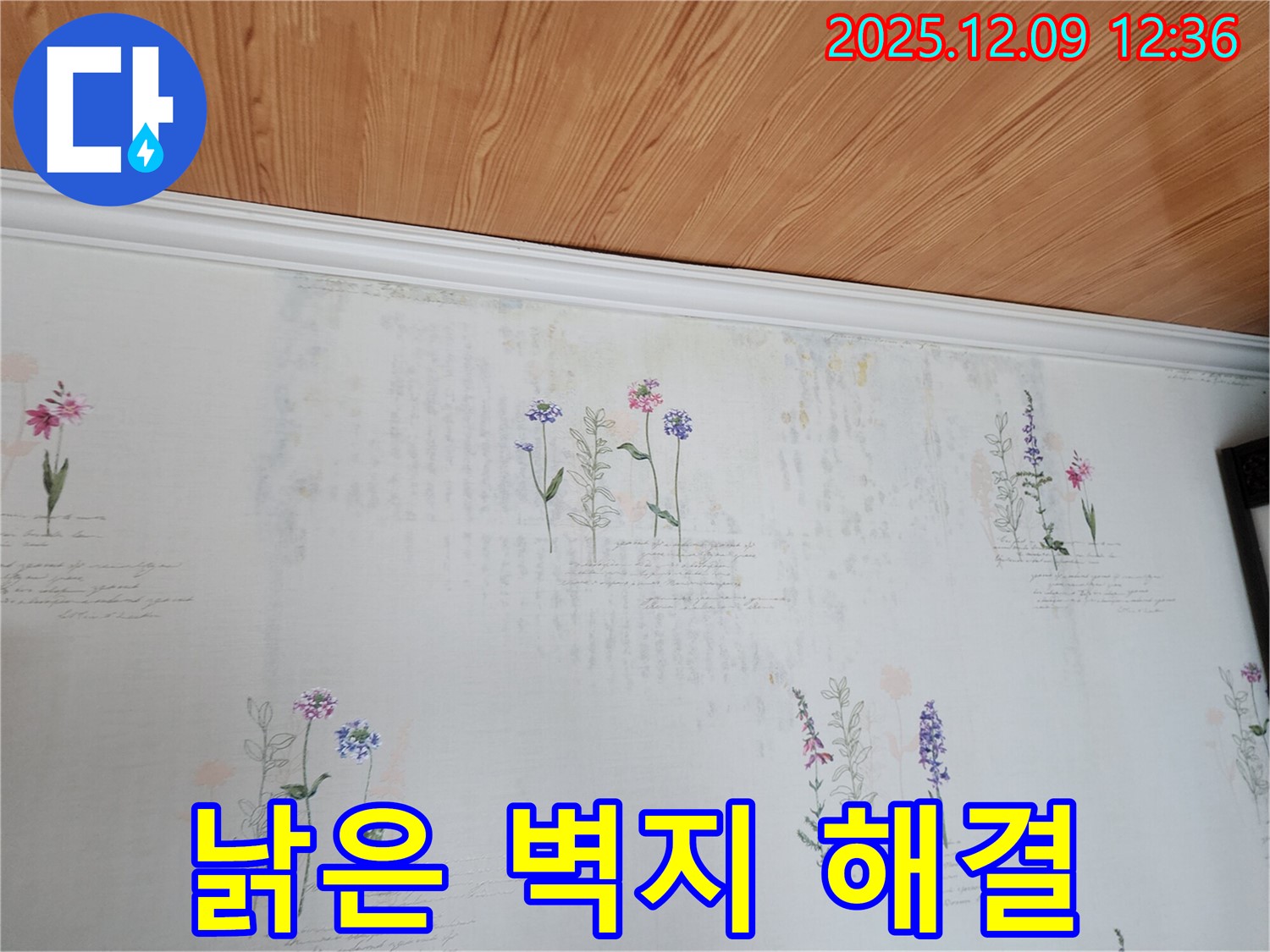 포천 영중면 누수 문제 해결 - 낡은 벽지 걱정 없이 쾌적한 환경을 만들어 드리는 완벽한 누수 공사