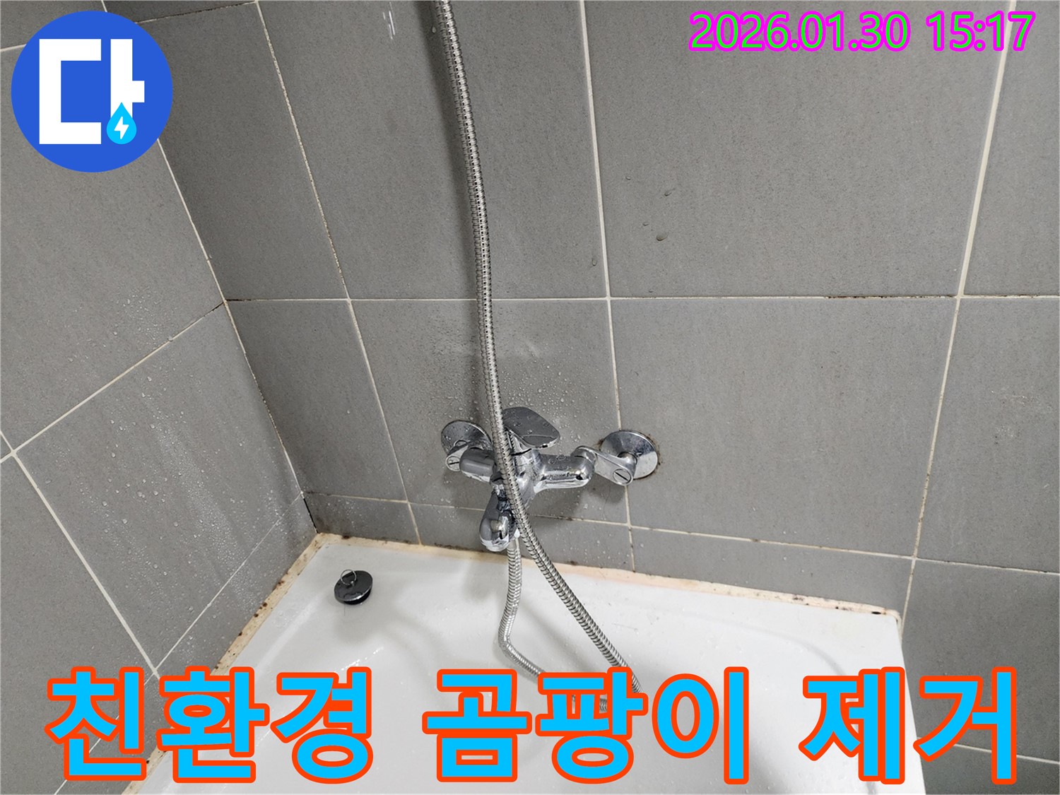 친환경 곰팡이 제거 - 안전 시공