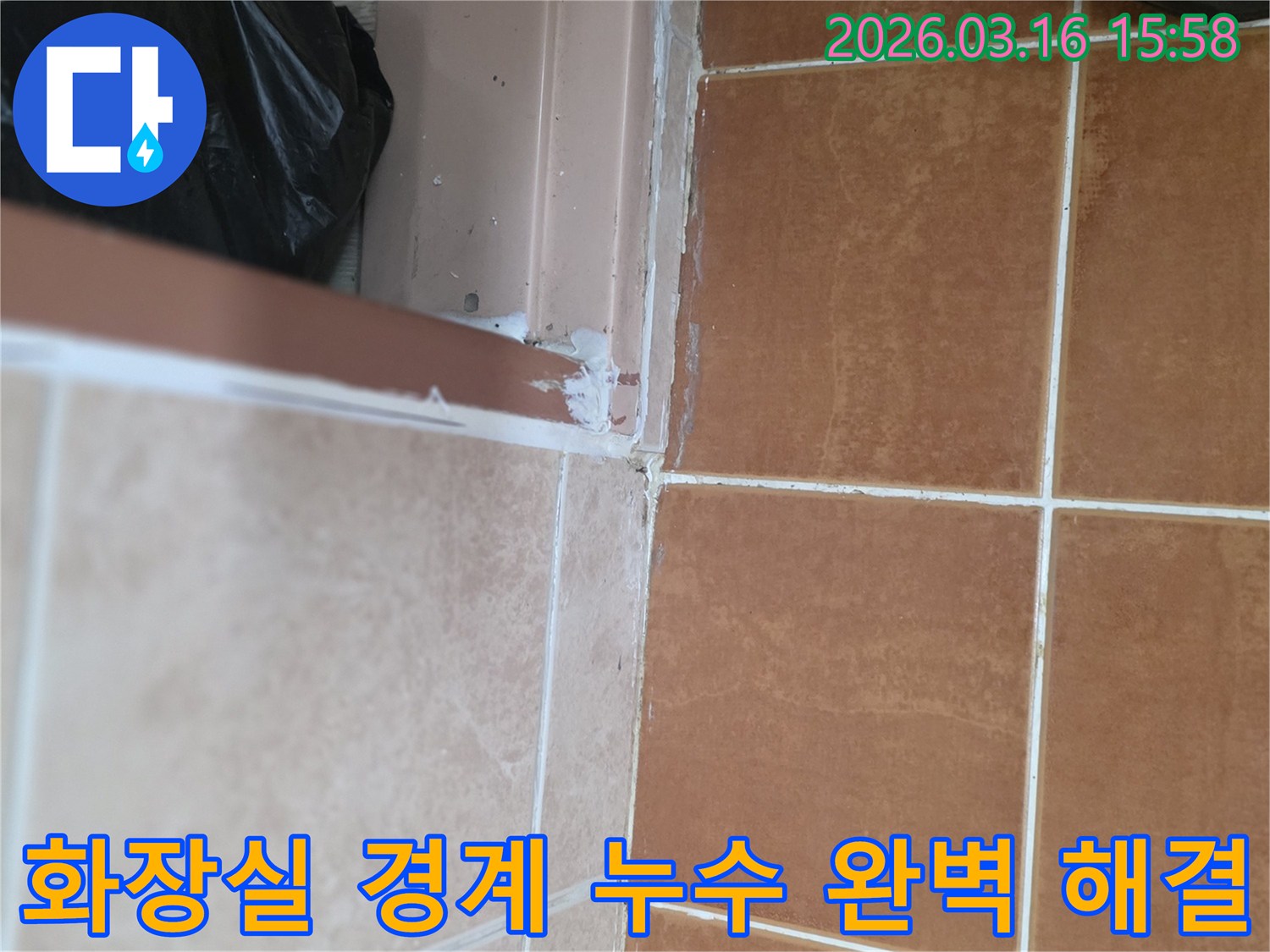 화장실-바닥과-벽면-경계에서-발생할-수-있는-누수를-완벽하게-해결하기-위해-전문가가-고품질-방수-실리콘으로-꼼꼼하게-작업-하는-모습
