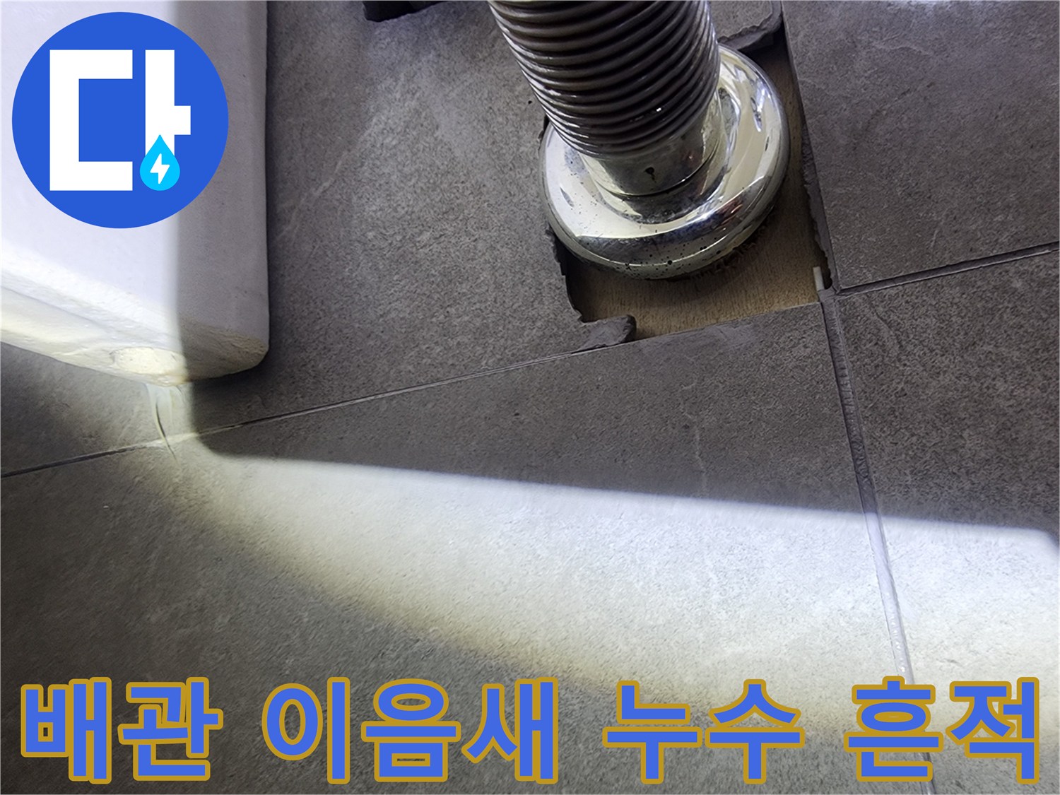 누수 탐지-장비로-배관 주변-손상 부위를-집중적으로-조사하는 과정