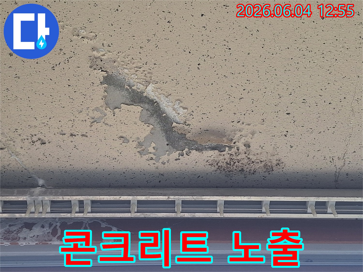 천장에서-물이-새어-페인트가-벗겨지고-얼룩이-생긴-주택-누수-현장
