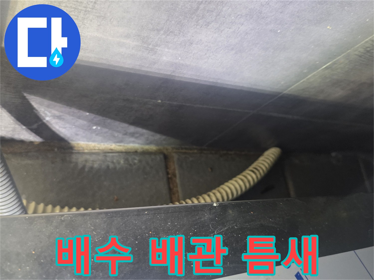 하부-배수-트랩-주변-틈새-점검