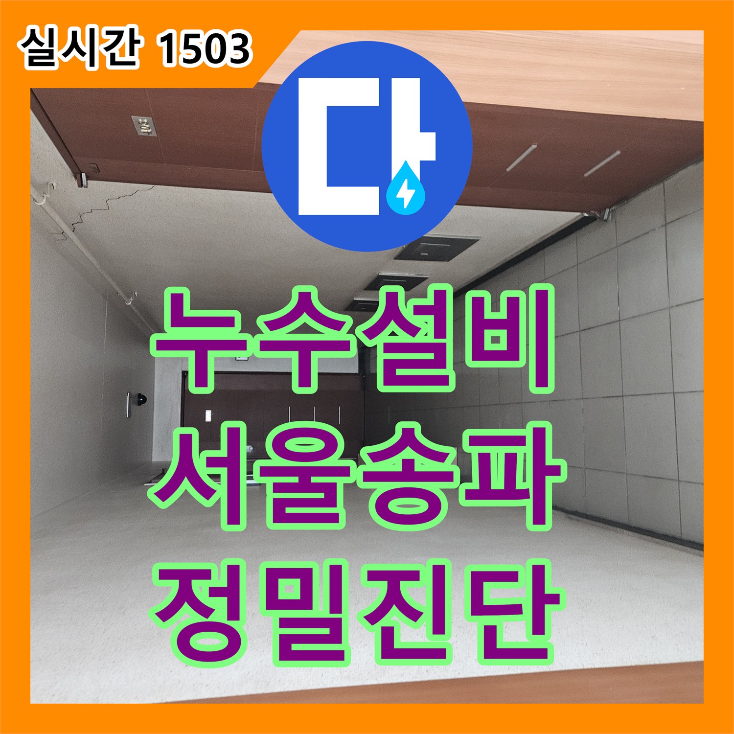 누수설비 서울 송파구 석촌동 거실 및 방 벽면 곰팡이 원인 파악을 위한 정밀 진단